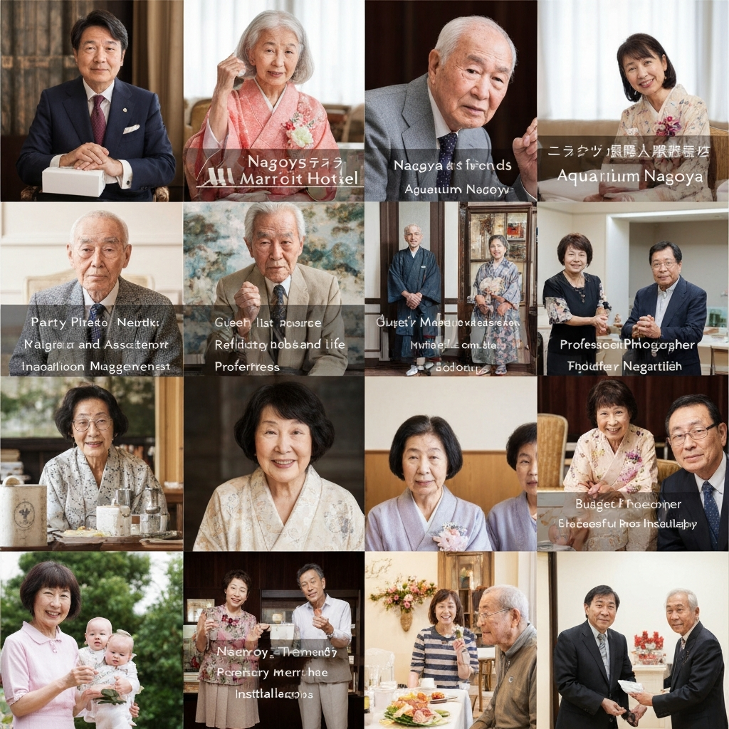愛知・名古屋での古希・還暦祝いパーティーの完全ガイドの画像