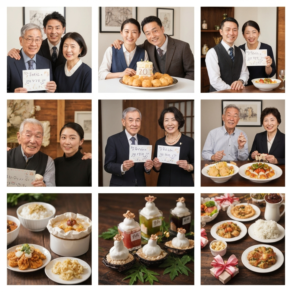 名古屋での古希・還暦祝いパーティーのすべての画像