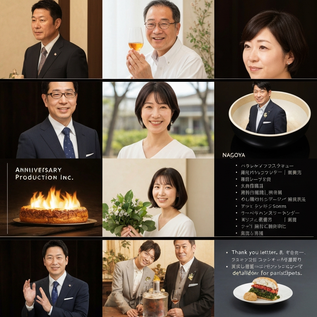 名古屋での古希・還暦祝いを盛大に！おすすめレストランとパーティーアイデアの画像