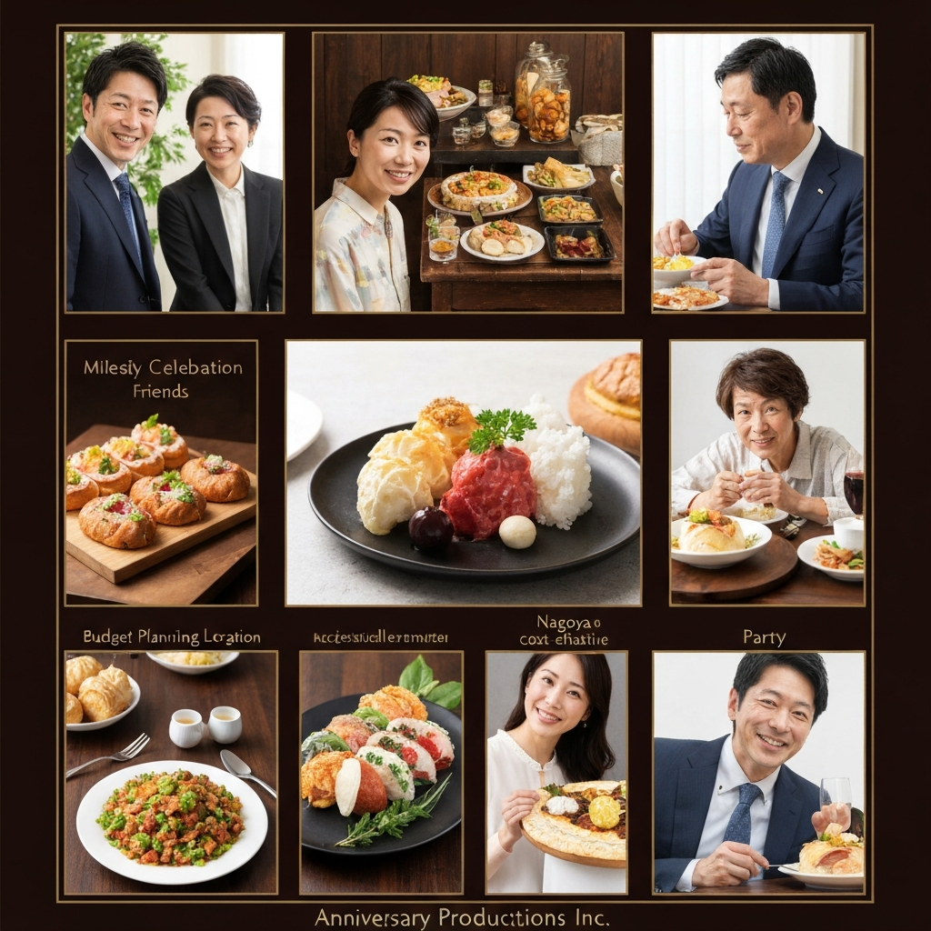名古屋での古希祝いと還暦祝いを盛り上げるパーティーのアイデアの画像