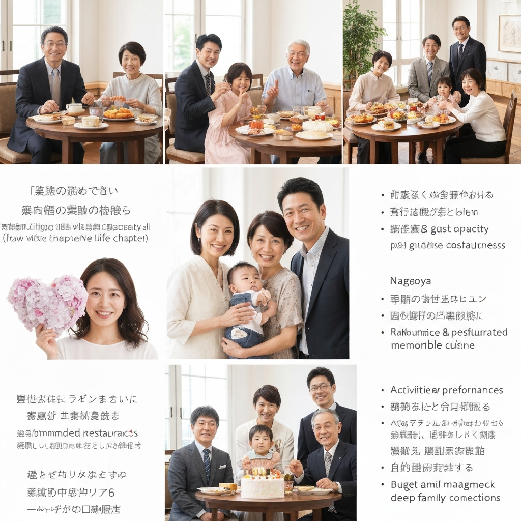 名古屋での古希・還暦祝いのパーティーを成功させるための完全ガイドの画像